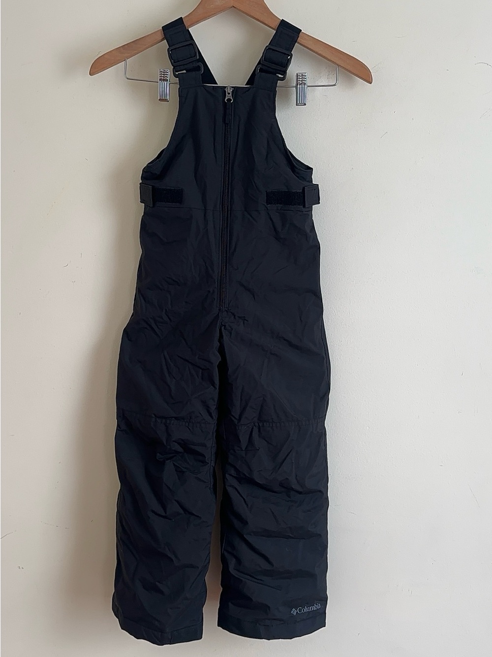 Columbia Snowslope II Youth Insulated Ski Bib Pants Black Size XS (6-6X)